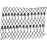 mignonette netting - a decorative netting stitch