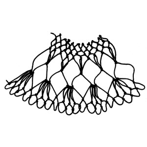 beet increase netting stitch