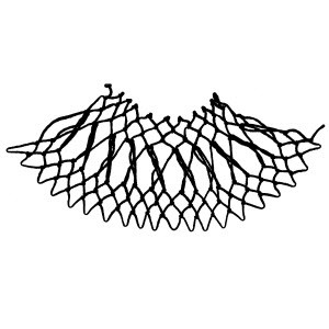 crisscross increase netting stitch