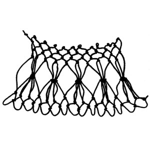 dancer increase netting stitch