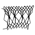 posy decrease netting stitch