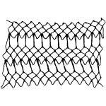 shield decorative netting stitch