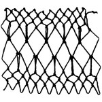 zigzag decorative netting stitch