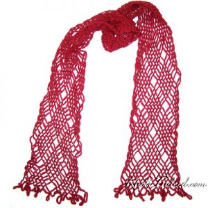 a net scarf