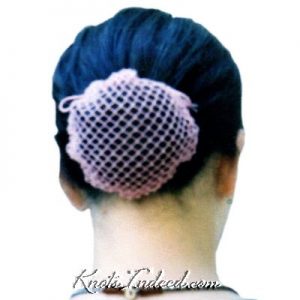 a net cover for a hair bun