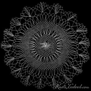 a net doily