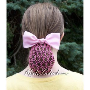 net snood worn at the back of the neck