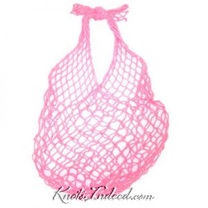 net bag made with spiral netting