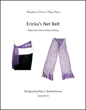 Ericka's Diamond-Mesh Net Belt