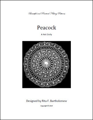 Peacock: a net doily