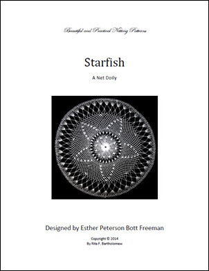 Starfish: a net doily