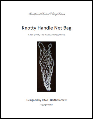 Knotty Handle Bag: a net bag
