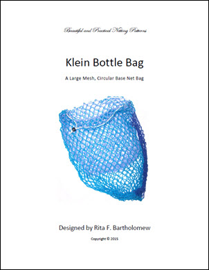 Klein Bottle Bag - Circle Base (Small Mesh): a net bag
