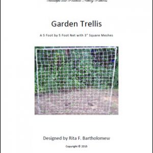 Trellis: Square-mesh Netting (5' x 5') 3" mesh