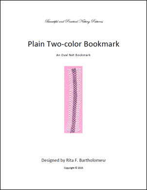 Plain Two-color Bookmark