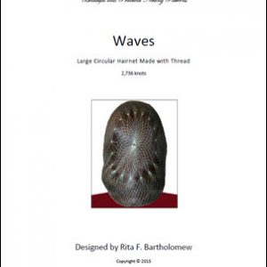Hairnet: Waves - large, thread (2,736 knots)