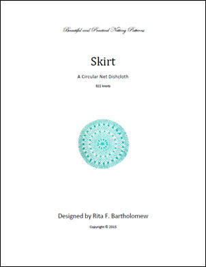 Circular Dishcloth: Skirt