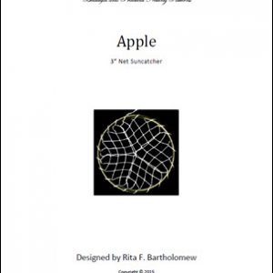 Net Suncatcher: Apple - 3 inch
