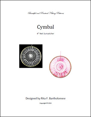 Net Suncatcher: Cymbal - 4 inch