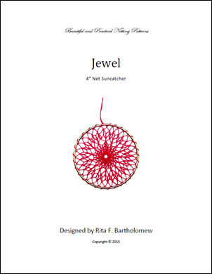 Net Suncatcher: Jewel - 4 inch