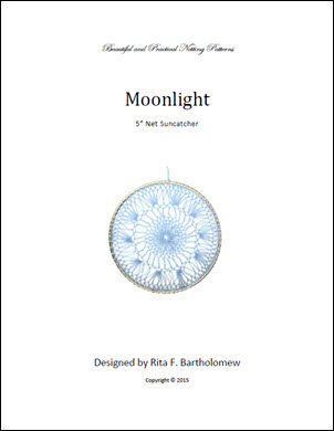 Net Suncatcher: Moonlight - 5 inch