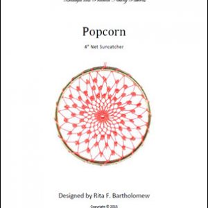 Net Sun Catcher: Popcorn - 4 inch