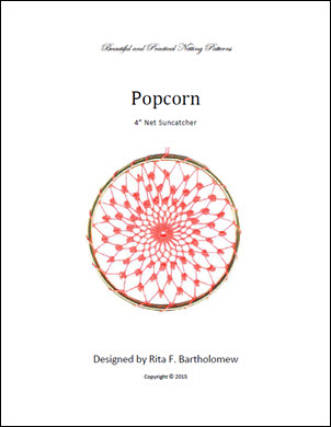 Net Sun Catcher: Popcorn - 4 inch