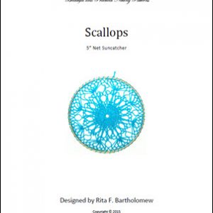 Net Suncatcher: Scallops - 5 inch