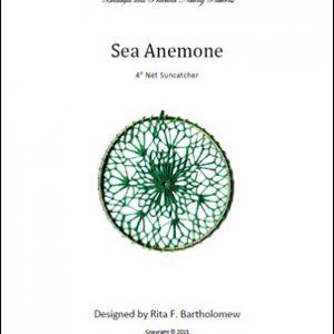 Net Suncatcher: Sea Anemone - 4 inch