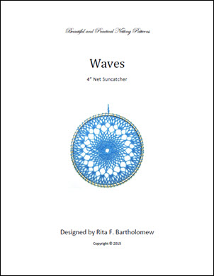 Net Suncatcher: Waves - 4 inch