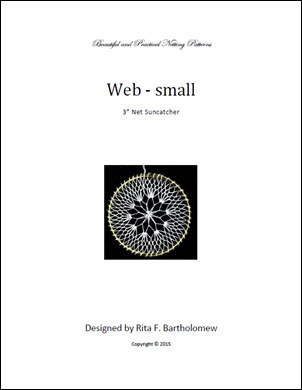 Net Suncatcher: Web - 3 inch